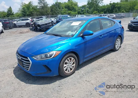 2017 Hyundai Elantra Se из США, поврежденный, VIN 5NPD74LF0HH132159